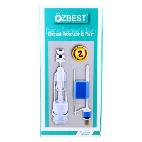 Özbest Su Tasarruflu Basmalı Klozet Rezervuar İç Takımı - Uyumlu Ve Dayanıklı