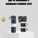 Paslanmaz Çelik 500 ml Termos Seti – 8 Saat Isı Koruma
