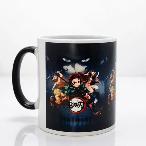 Porselen Renk Değiştiren Demon Slayer Kupa Bardak Aalk383