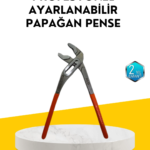Profesyonel Ayarlı Pense Kurbağacık Ağzı Geniş Açılım