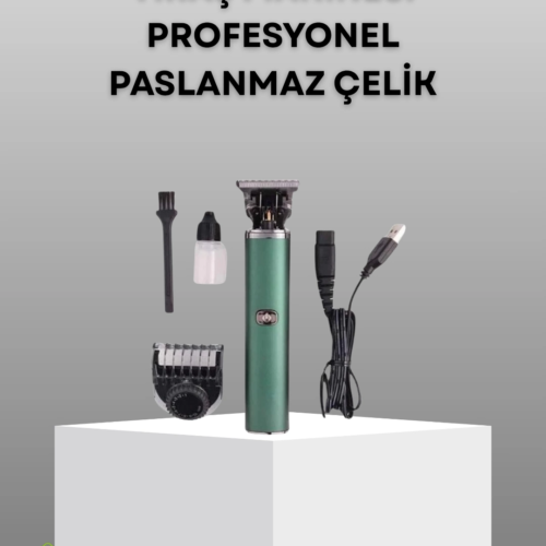 Profesyonel Şarjlı Tıraş Makinesi – 180 Dakika Kullanım