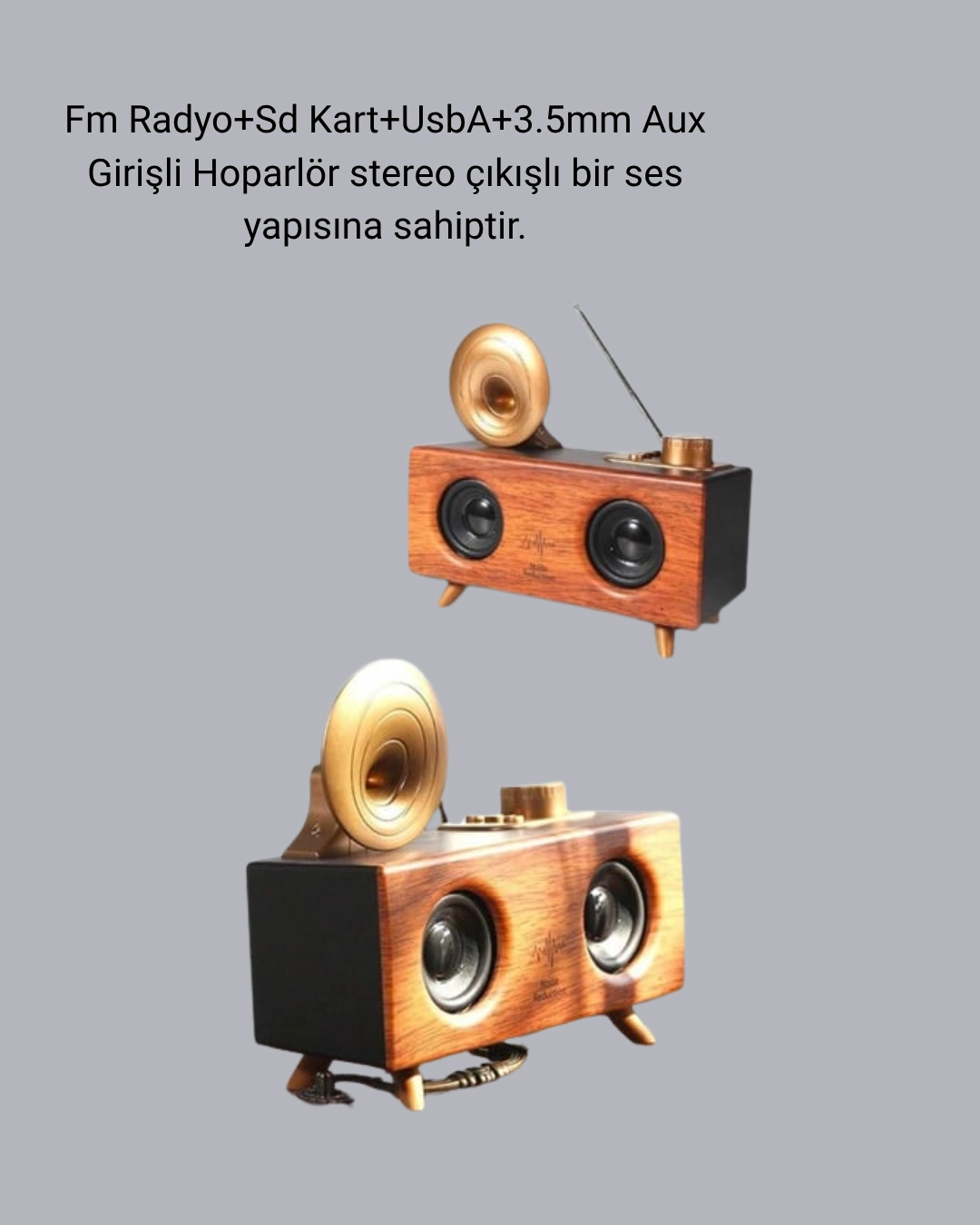 Retro Gramafon Bluetooth Hoparlor Cift Stereo Sesli Fm Radyo Destekli 376292287 Sw1080sh1350 700x875 Retro Gramafon Bluetooth Hoparlör Çift Stereo Sesli FM Radyo Destekli najmaddin.com hem güçlü ses performansı hem de dekoratif şıklığıyla bulunduğu ortama tarz katar. Stereo çıkışlı çift hoparlör yapısı sayesinde geniş alanlarda bile net