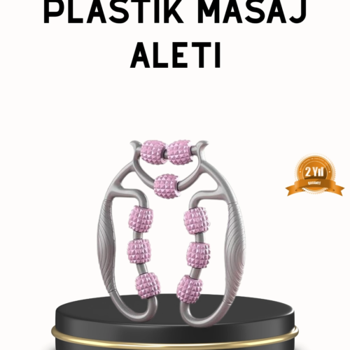 Taşınabilir 3D Masaj Rulosu – Kas Rahatlatıcı ve Yağ Azaltıcı Masaj Cihazı