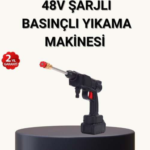Taşınabilir Basınçlı Yıkama Makinesi – 5m Hortumlu