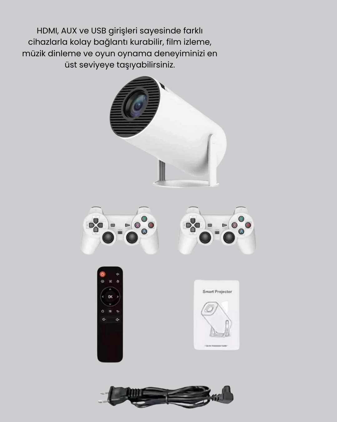 Tasinabilir Projeksiyon Cihazi 4k Destekli Wi Fi Kablosuz Ekran Yansitma 319736037 Sw1080sh1350 700x875 Taşınabilir Projeksiyon Cihazı 4K Destekli Wi-Fi Kablosuz Ekran Yansıtma najmaddin.com gelişmiş kablosuz teknolojileri ve yüksek çözünürlüklü görüntü desteği ile ev eğlencesi ve profesyonel kullanım için tasarlanmış güçlü bir multimedya ürünüdür. Wi-Fi 6 teknolojisi