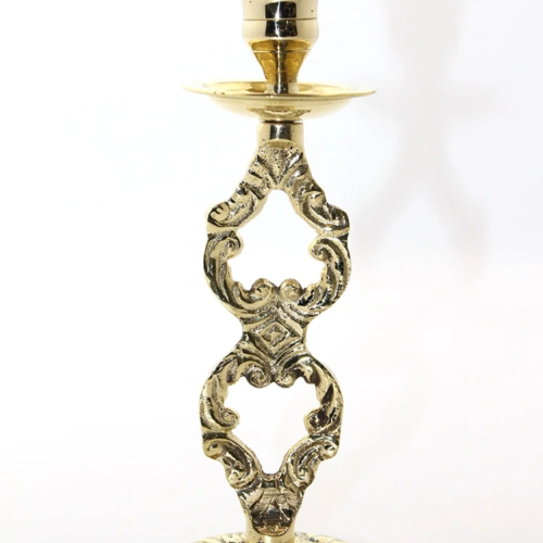 Tekli Pirinç Şamdan Model 4