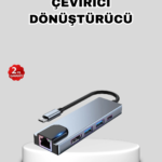 Type-C Çoklu Dönüştürücü – Alüminyum Gövde