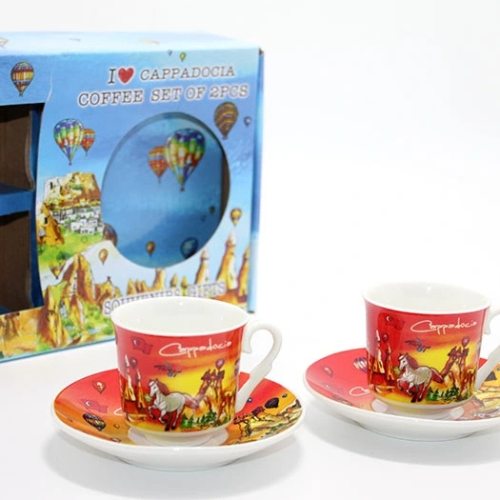 Yöresel İkili Fincan Seti Model 1