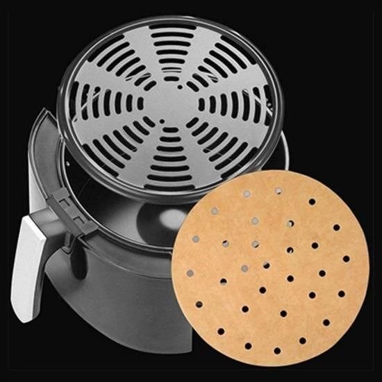 0b96753d8dd5484badab78cbdf2e6005 100 Adet Air Fryer Pişirme Kağıdı Tek Kullanımlık Hava Fritözü Yuvarlak Delikli Model najmaddin.com 100 Adet Air Fryer Pişirme Kağıdı Tek Kullanımlık Hava Fritözü Yuvarlak Delikli Model - Görsel 3