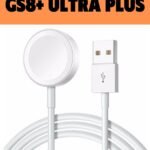 1001162214 150x150 Najmaddin Watch 8 GS8+ Ultra Plus Uyumlu Manyetik Kablosuz Şarj Cihazı – Akım Korumalı USB Şarj Kablosu najmaddin.com