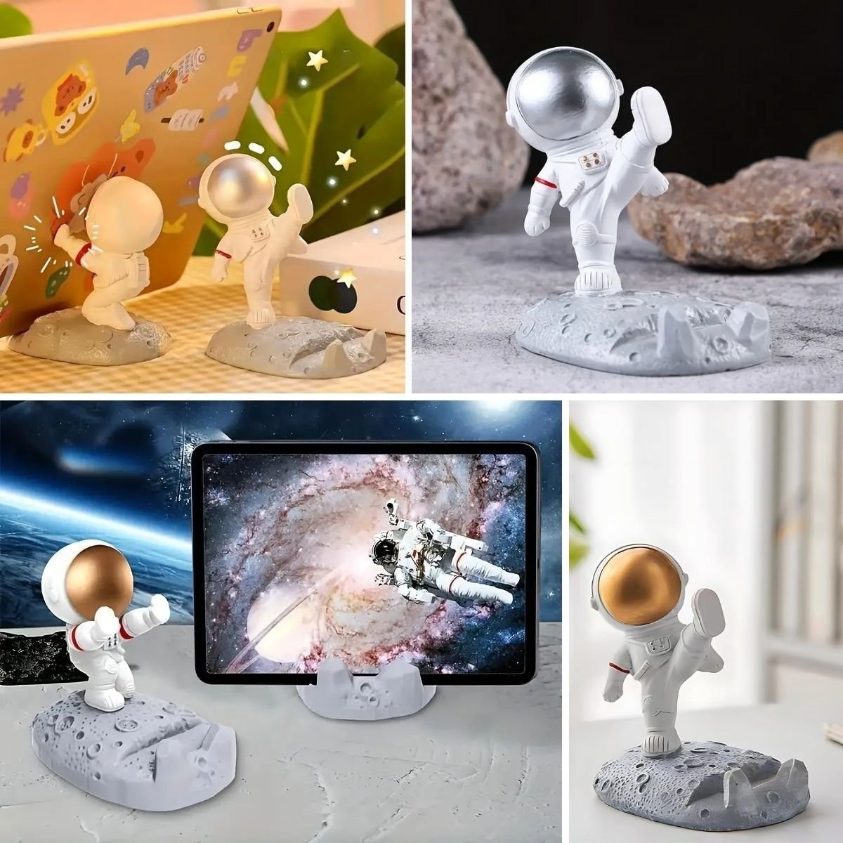 13b5bba78cf344e49588f213cfcee54d 700x700 Mini Astronot Model Telefon ve Tablet Tutucu Standı najmaddin.com Ürün Gezegeni® Mini Astronot Model Telefon ve Tablet Tutucu Standı: Şık ve eğlenceli tasarımıyla dikkat çeker