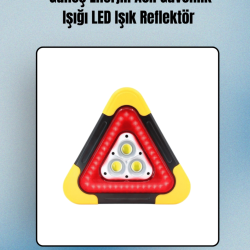 2000mAh Kapasiteli Taşınabilir Üçgen Park Lambası