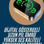 2025 Model Bluetooth Kulaklık Telefon Şarj Edebilen Çağrı Cevaplama Dijital Göstergeli