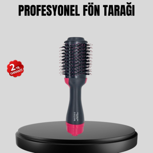 220°C Profesyonel Fön Tarağı – Negatif İyon Teknolojili