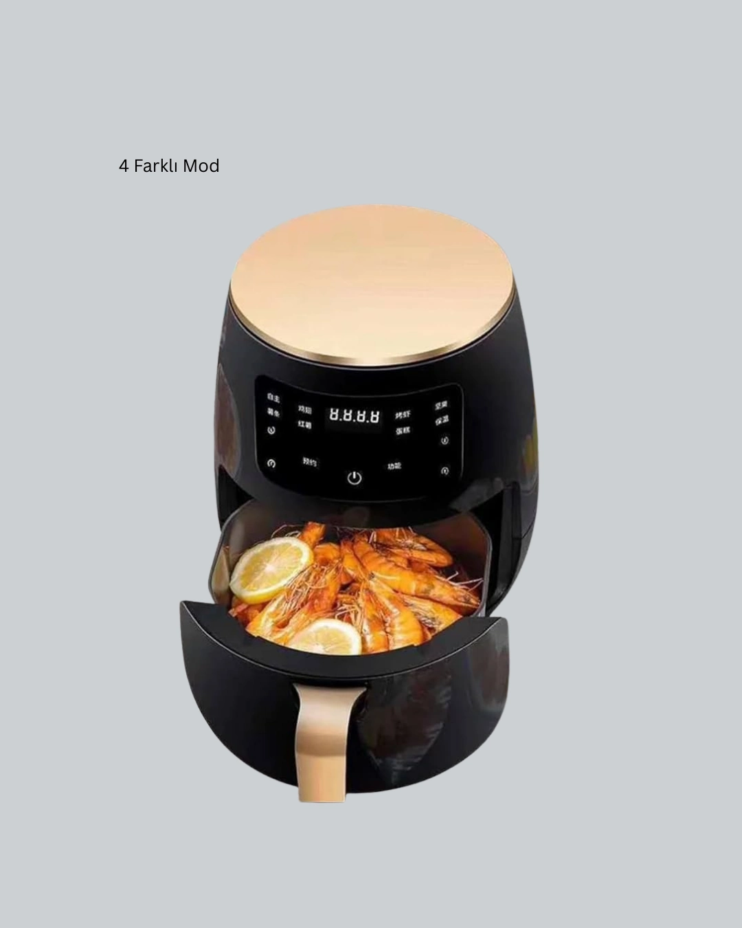 2400w Guclu Airfryer 6l Yagsiz Saglikli Pisirici Lcd Dokunmatik 439802276 Sw1080sh1350 700x875 2400W Güçlü Airfryer 6L Yağsız Sağlıklı Pişirici LCD Dokunmatik najmaddin.com modern tasarımı ve kolay kullanım arayüzü ile mutfağınızda hem şık hem fonksiyonel bir görünüm sunar.Bu Airfryer