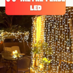 300 LED Perde Işık – Sıcak Beyaz Dekoratif Aydınlatma