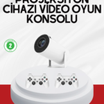 3D Oyun Destekli Kablosuz Ev Sinema Projeksiyon Cihazı