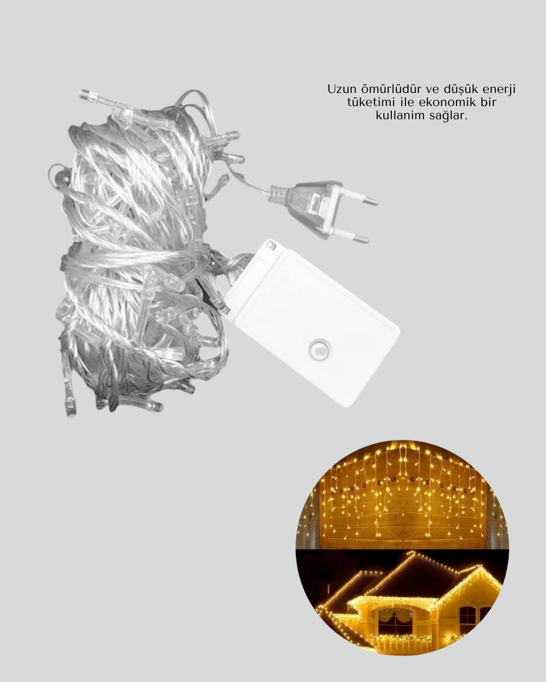 4 Metre Icicle Selale Led Perde Isik Sari Aydinlatma 491580575 Sw1080sh1350 700x875 4 Metre Icicle Şelale Led Perde Işık Sarı Aydınlatma najmaddin.com daha sıcak ve daha etkileyici hâle getiren dekoratif bir aydınlatma çözümüdür. Sarkıt formdaki LED dizilimi sayesinde ışıklar aşağı doğru akıyormuş izlenimi oluşturarak dikkat çekici bir şelale efekti yaratır. Bu nedenle özellikle yılbaşı dekorasyonları