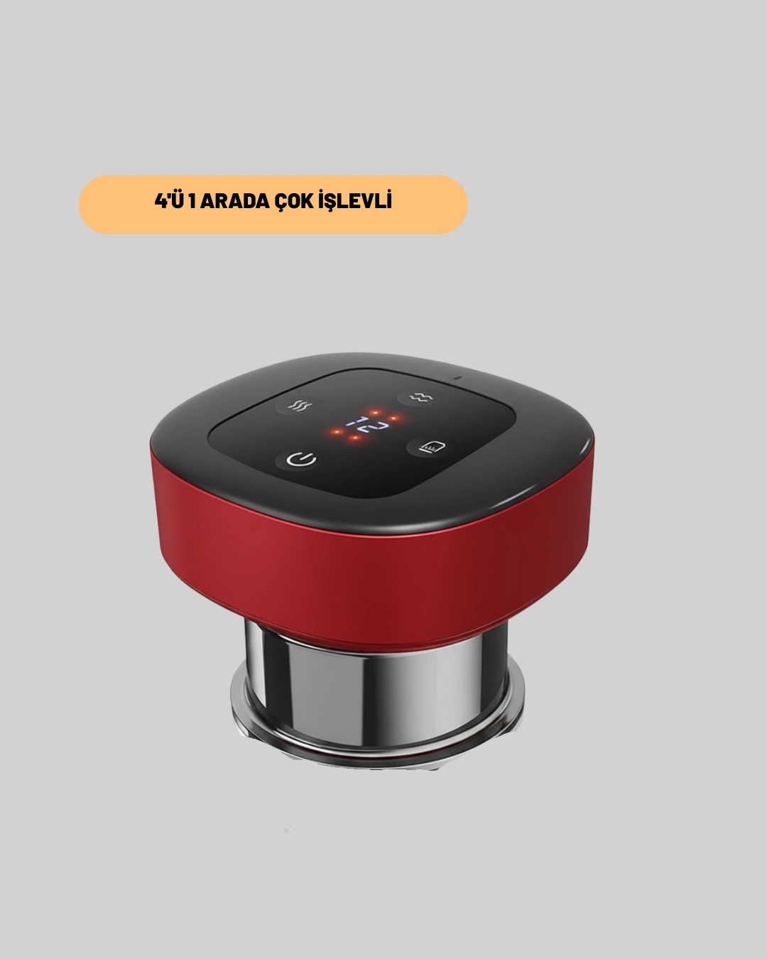 4u 1 Arada Elektrikli Cukurluk Masaj Seti Isi Masaj Ve Kirmizi Isik 448413632 Sw1080sh1350 700x875 4’ü 1 Arada Elektrikli Çukurluk Masaj Seti Isı Masaj ve Kırmızı Işık najmaddin.com masaj yapılan bölgedeki dolaşımı desteklemeye yardımcı olurken ısıtma fonksiyonu kasların gevşemesini kolaylaştırır.Kullanım öncesinde masaj yağı veya uçucu yağ ile birlikte kullanıldığında daha etkili sonuçlar elde edilebilir. Basınç tahliye düğmesi sayesinde emme gücü kontrollü şekilde ayarlanabilir. Estetik ve dayanıklı tasarımıyla hem fonksiyonel hem de şık bir üründür.
