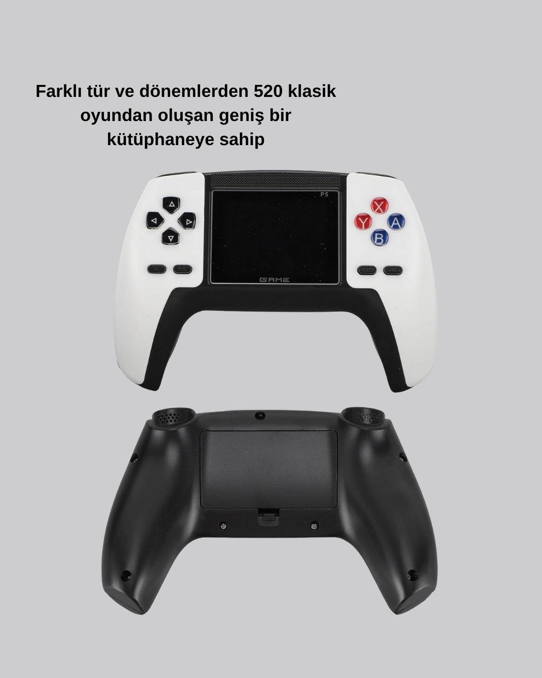520 Klasik Oyunlu P5 Controllerview Retro Konsol Sarjli Av Giris Destekli Ergonomik Tasarim 468321021 Sw1080sh1350 700x875 520 Klasik Oyunlu P5™ ControllerView Retro Konsol – Şarjlı, AV Giriş Destekli, Ergonomik Tasarım najmaddin.com Eğlencenin sınırlarını aşın! Retro Konsol