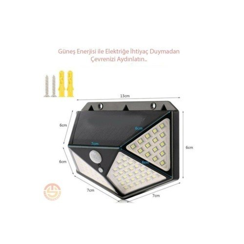 562741417078 2 500x500 1 Solar Bahçe Aydınlatma Lambası 100 Led najmaddin.com Solar Bahçe Aydınlatma Lambası 100 Led - Görsel 2