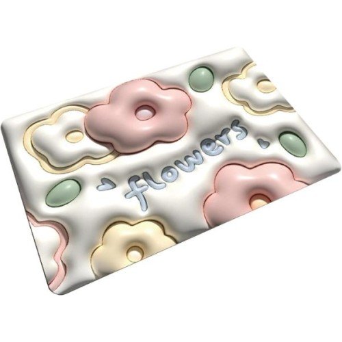 562741419175 2 500x500 1 Ultra Emici 3D Banyo Paspası najmaddin.com nemin hızla emilmesini sağlar ve zemini kuru bırakır. Kaymaz taban ile güvenli kullanım sunar. Kolay temizlenebilir