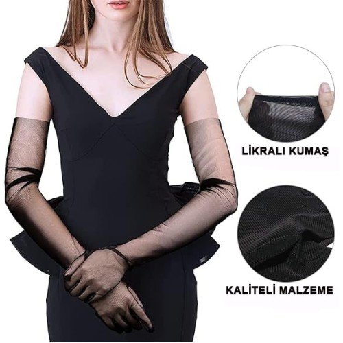 562741421540 3 500x500 1 Uzun Boy Likralı Siyah Yetişkin Mega Tül Eldiven najmaddin.com Uzun Boy Likralı Siyah Yetişkin Mega Tül Eldiven - Görsel 3