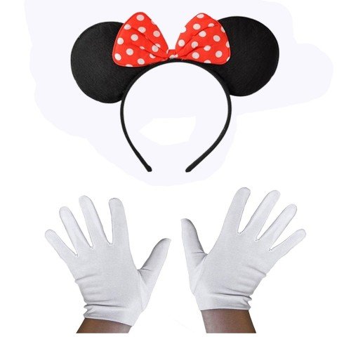 562741421552 1 500x500 1 ✨Najmaddin.com | Dilekten başarıya — şimdi sihir başlasın! najmaddin.com Kırmızı Fiyonklu Minnie Mouse Tacı ve Beyaz Eldiven Seti