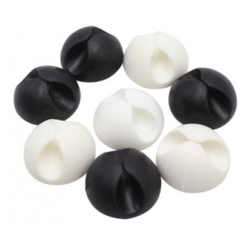 562741422279 3 500x500 1 Siyah Beyaz Kablo Sabitleme Klipsi 10'lu najmaddin.com ofisinizde veya iş yerinizde düzen sağlar. 10’lu set halinde sunulan klipsler