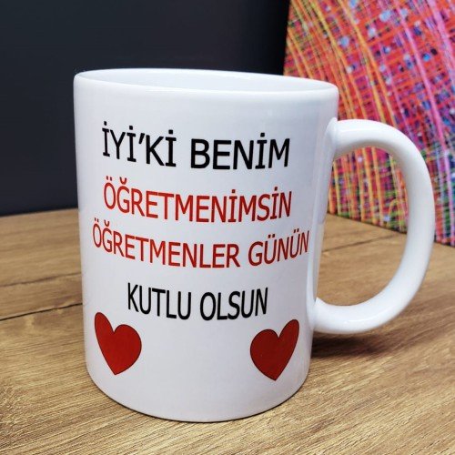 hediyenize duygu katarken öğretmeninizin her kullanımda sizi hatırlamasını sağlar.