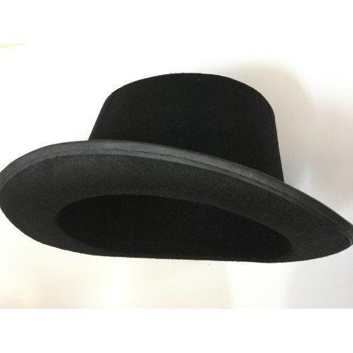 562741435603 5 500x500 1 Yetişkinler İçin Siyah Renk Ringmaster Sihirbaz Şapkası Fötr Şapka 15 cm najmaddin.com hafif ve rahat yapısıyla uzun süreli kullanımlarda konfor sağlar. Üzerinde yer alan şerit bant dekorasyonu