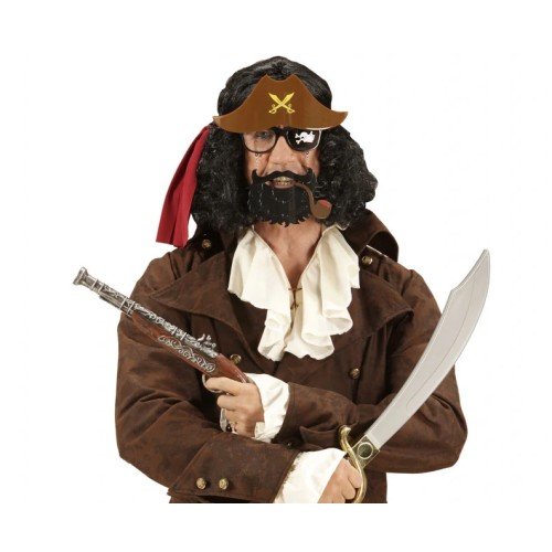 562741435883 3 500x500 1 Kahve Renk Şapkalı Siyah Sakallı Pipolu Jack Sparrow Denizci Korsan Gözlüğü 24x25 cm najmaddin.com Sakallı ve Pipolu Korsan Gözlüğü (24x25 cm)Denizlerin en kurnaz ve en sevilen kaptanı olmaya hazır mısınız? Jack Sparrow Denizci Korsan Gözlüğü