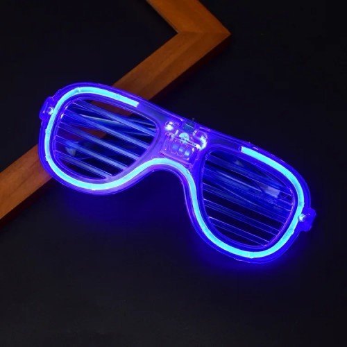 562741435924 4 500x500 1 Mavi Led Işıklı Parti Gözlüğü - Neon Glow Şerit Gözlük 3 Modlu najmaddin.com doğum günleri