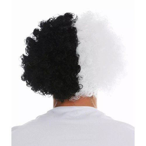 562741436113 2 500x500 1 Siyah Beyaz Kıvırcık Afro Bonus Peruk Taraftar Bonus Saç najmaddin.com taraftar etkinliklerinde ve temalı partilerde enerjik bir atmosfer oluşturur. Günlük eğlenceli kombinlerde ve organizasyonlarda da kullanılabilir.Ürün Özellikleri