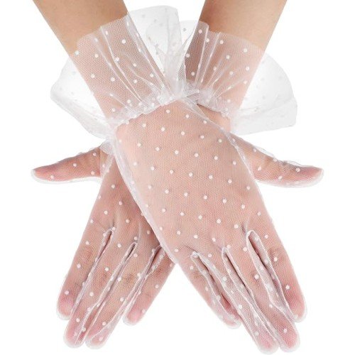 562741436288 5 500x500 1 Kısa Boy Güpürlü Beyaz Puantiyeli Tül Eldiven Beyaz Renk najmaddin.com zamansız bir şıklık! Beyaz Puantiyeli Tül Eldiven