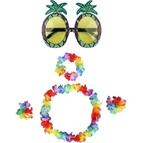 Renkli Ananas Gözlük