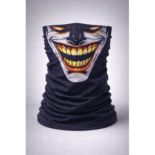 562741436473 2 500x500 1 Joker Gülüşlü Baf Maske – Çok Amaçlı Boyunluk Bandana 3 No najmaddin.com efsanevi Joker gülüşünü yüksek kaliteli baskıyla yüzünüze taşır. Motosiklet sürüşlerinden outdoor maceralara