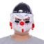 Lateks Şapkalı Gözlüklü Beyaz Maske
