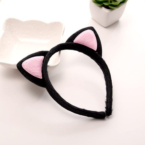 562741436754 4 500x500 1 Sevimli Kedi Kulak Pofuduk Kedi Taç Siyah İçi Pembe Renk 17x15 cm najmaddin.com hem günlük eğlencelerde hem de özel etkinliklerde keyifle kullanılabilir.17x15 cm ölçülerindeki ideal boyutu sayesinde başta dengeli durur. Esnek yapısı