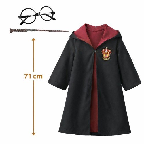 562741437421 2 500x500 1 Harry Potter Bebek Kostüm Seti – Asa Gözlük Pelerin 71 cm (2-4 Yaş) najmaddin.com Asa ve Gözlük (2-4 Yaş / 71 cm)Minik kahramanınızı Hogwarts dünyasına davet edin! Harry Potter Bebek Kostüm Seti