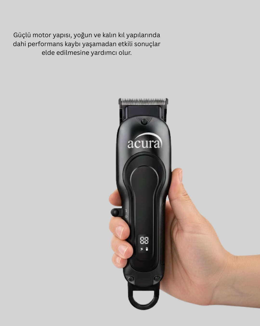 7000 Rpm Guclu Motorlu Lcd Gostergeli Sarjli Tiras Makinesi 459461688 Sw1080sh1350 700x875 7000 RPM Güçlü Motorlu LCD Göstergeli Şarjlı Tıraş Makinesi najmaddin.com seyahatte veya profesyonel ortamlarda rahatlıkla kullanılabilir. Dayanıklı gövde yapısı uzun süreli kullanım için idealdir.