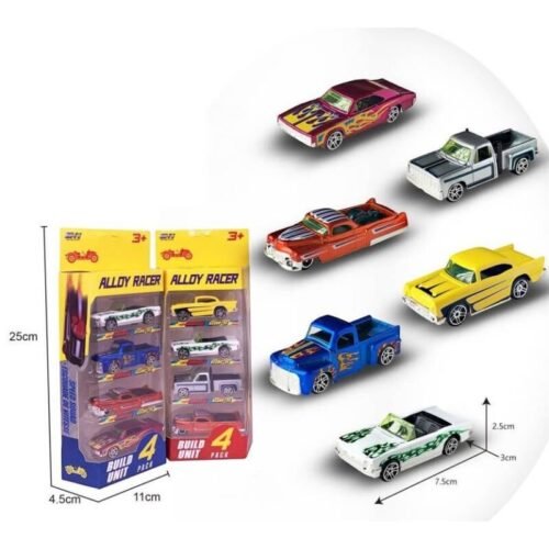 780-413 - METAL 4 LÜ ARABA SETİ