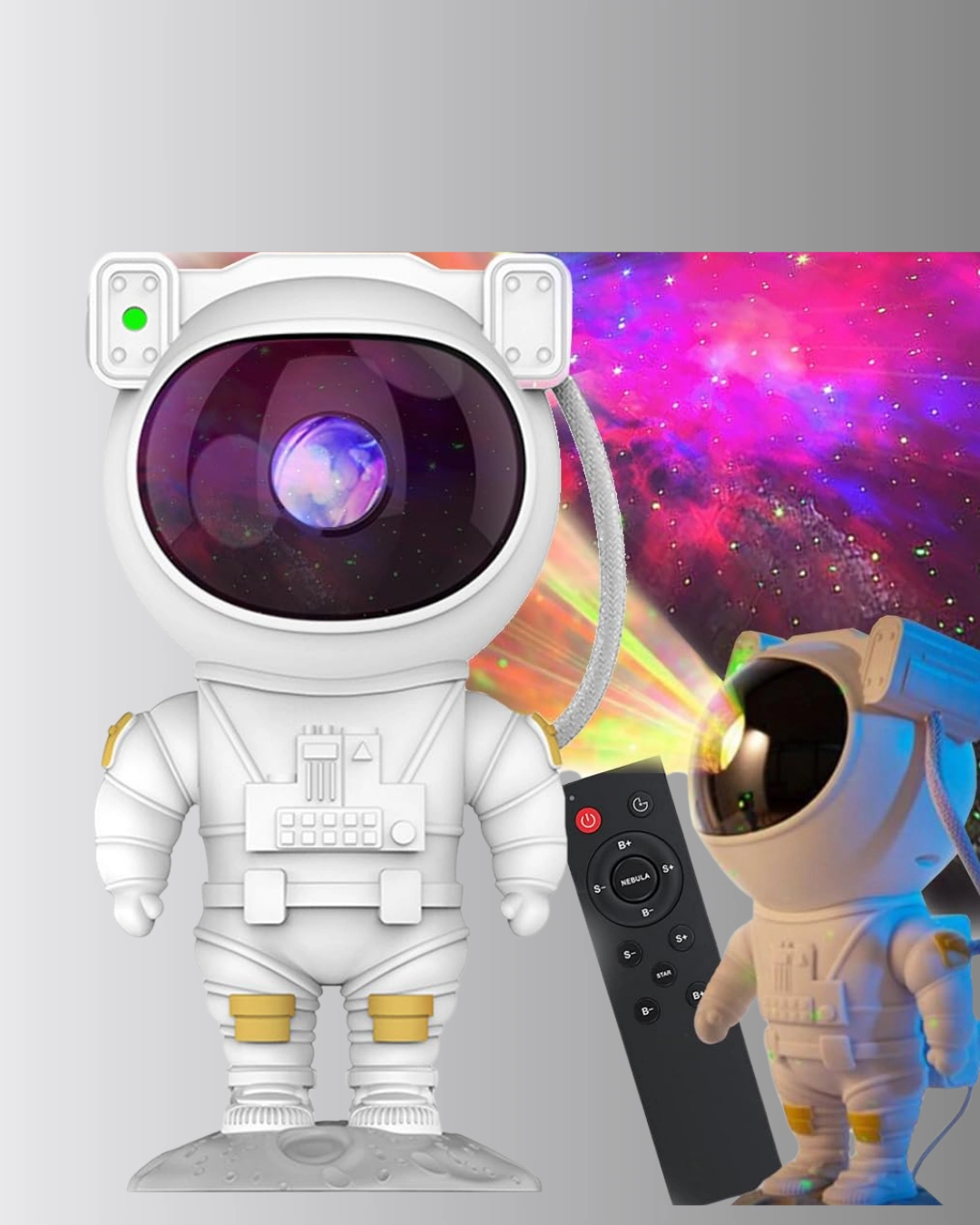 8 Efektli Astronot Galaxy Projektor Uzaktan Kumandali Led Gece Lambasi 498929790 Sw1080sh1350 700x875 8 Efektli Astronot Galaxy Projektör Uzaktan Kumandalı LED Gece Lambası najmaddin.com yetişkinler için ise rahatlatıcı bir gece ışığı sunar.Noel
