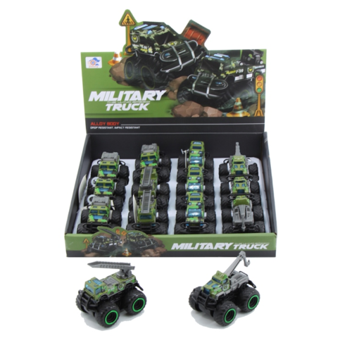 779-69B DUBLE SÜRTMELİ METAL DIECAST ASKERİ