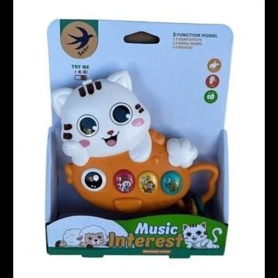 855-202D PİLLİ MÜZİKLİ KEDİ -ZRV