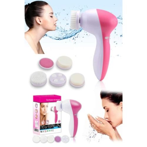 SHT19242 5 In 1 Pilli Yuz Temizleme Masaj Ve Peeling Firca Seti 3782 5 İn 1 Pilli Yüz Temizleme,masaj Ve Peeling Fırça Seti najmaddin.com 5 iN 1 Pilli Yüz Temizleme