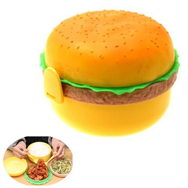 SHT21056 Hamburger Tasarimli Saklama Ve Beslenme Kabi 0 Hamburger Tasarımlı Beslenme Kabı najmaddin.com Hamburger Tasarımlı Beslenme Kabı