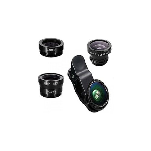 ister seyahat ettiğiniz yerlerde isterseniz de arkadaş grubunuz ile harika kareler yakalamak artık mümkün.Paket içeriğindeki 3 adet lens ile farklı görüntüler yakalayabilir ve bu görüntüleri arkadaşlarınızla paylaşabilirsiniz.&nbsp;Kullanım TalimatıLens mandalını telefonunuzun kamerasına denk gelecek şekilde yerleştirin.Kullanmak istediğiniz lensi lens mandalına çevirerek takın.&nbsp;Ürün Özellikleri2 adet farklı lens (fish eye- macro wide)Lens mandalı ile akıllı telefonlara uyumluKolay kullanım ve taşınabilme özelliği&nbsp;Paket İçeriği1 Adet Wide Lens1 Adet Fish Eye Lens1 Adet Micro Lens1 Adet Lens Mandalı1 Adet Lens Kılıfı&nbsp;&nbsp;&nbsp;&nbsp;