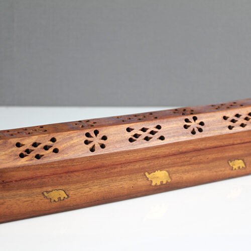 Ahşap Maun Tabut Tütsülük Model 1