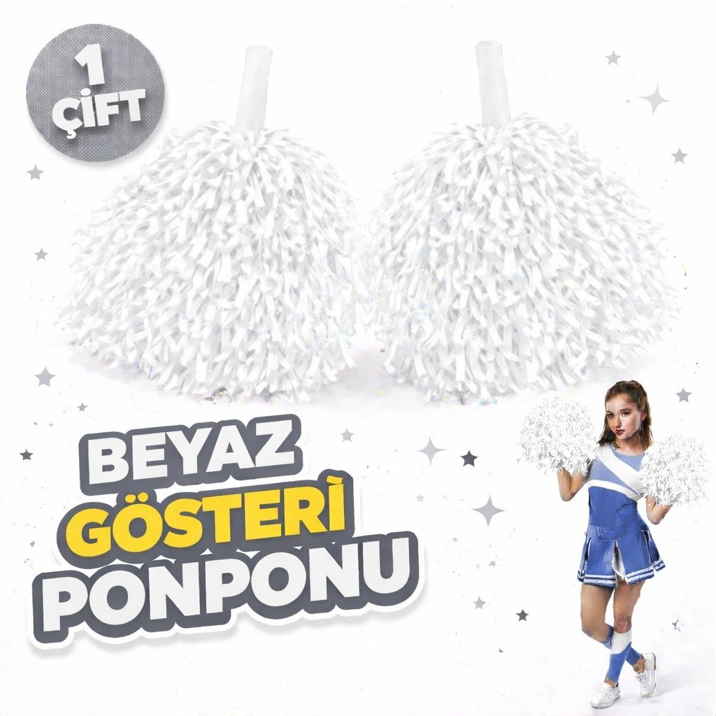 SHT98482 1766574359937 0 700x700 2 Adet Beyaz Okul Gösteri Ponponları Ekstra Dolgun najmaddin.com 2 Adet Beyaz Okul Gösteri Ponponları Ekstra Dolgun